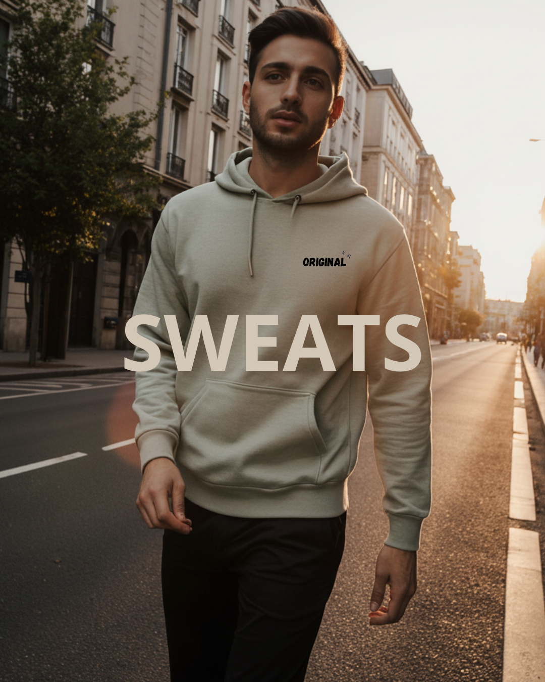 Sweat homme streetwear