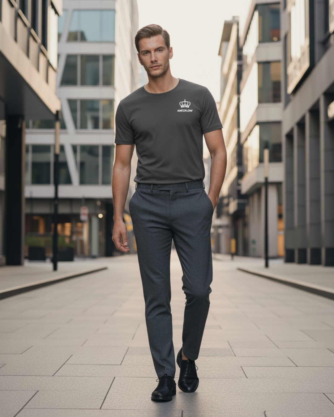 LE T-SHIRT COURONNE INTÉRIEURE amtzflow