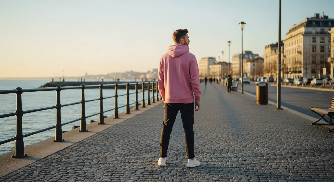 Sweat à capuche homme amtzflow