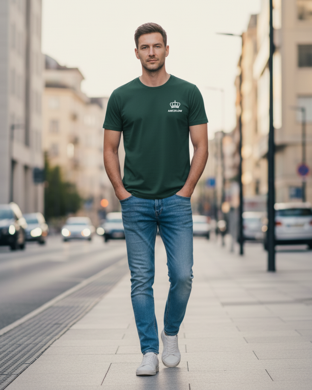 LE T-SHIRT COURONNE INTÉRIEURE amtzflow