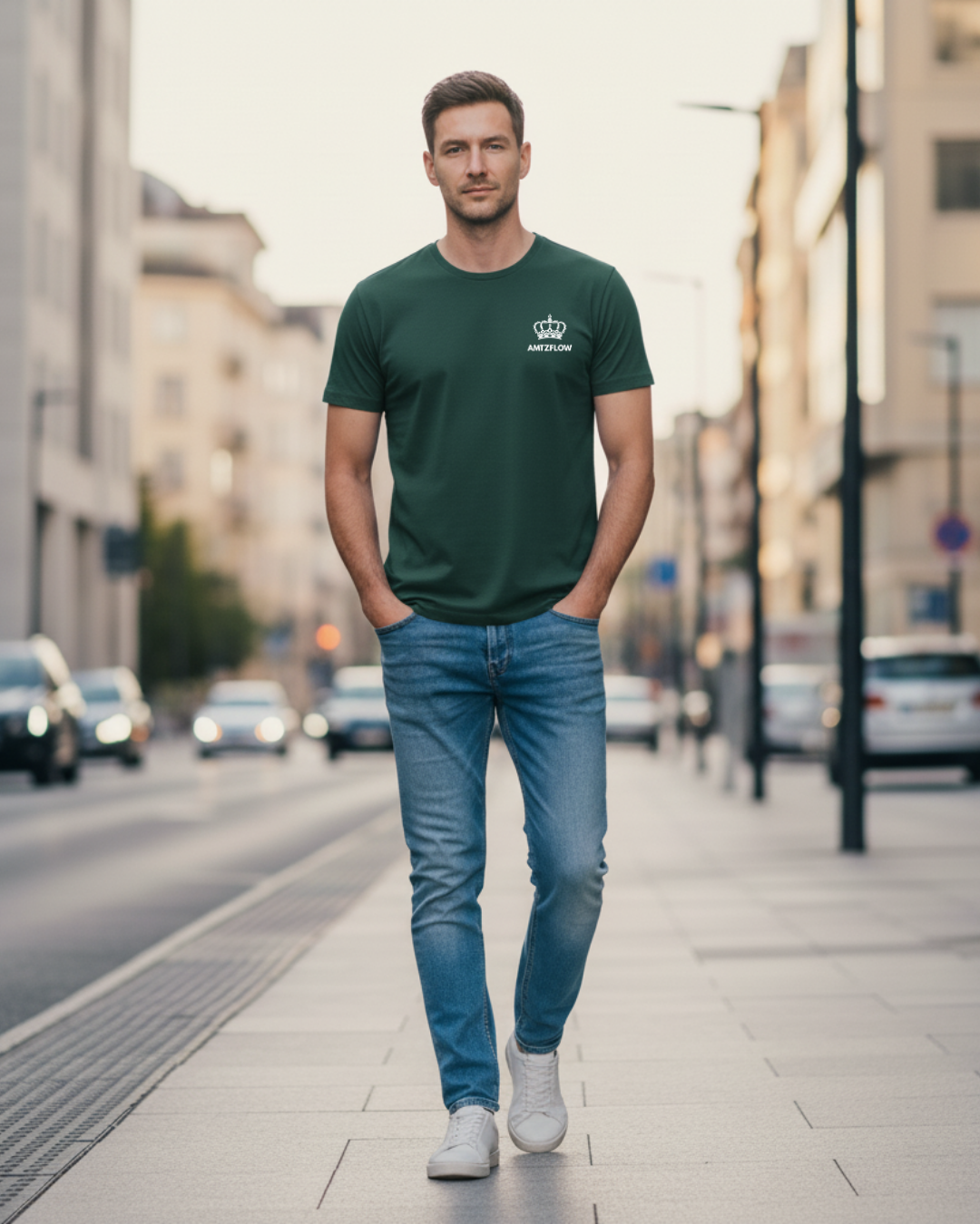 LE T-SHIRT COURONNE INTÉRIEURE amtzflow