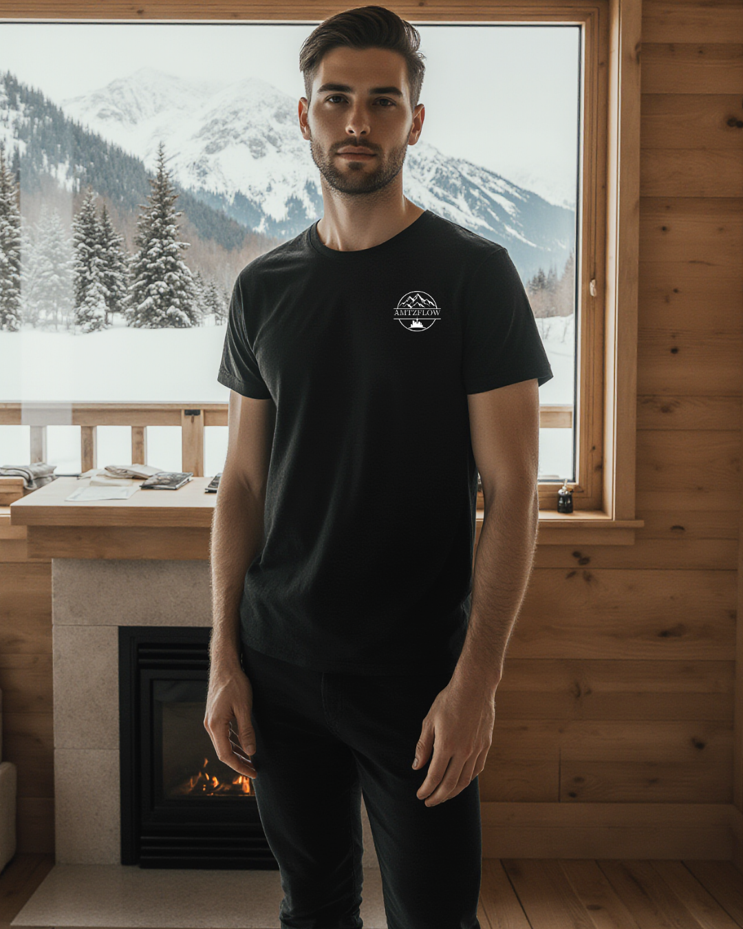 T-shirt forest AMTZFLOW